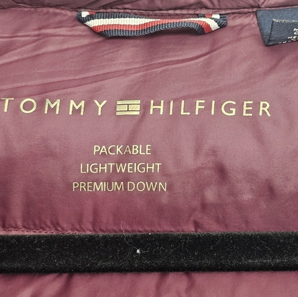 Tommy Hilfiger Quilted Packable Down Puffer Jacket Coat L - Picture 3 of 8